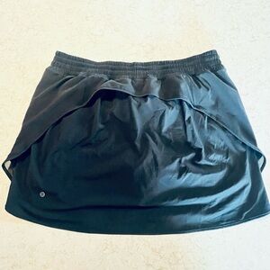 lululemon athletica Black Mini Skort
